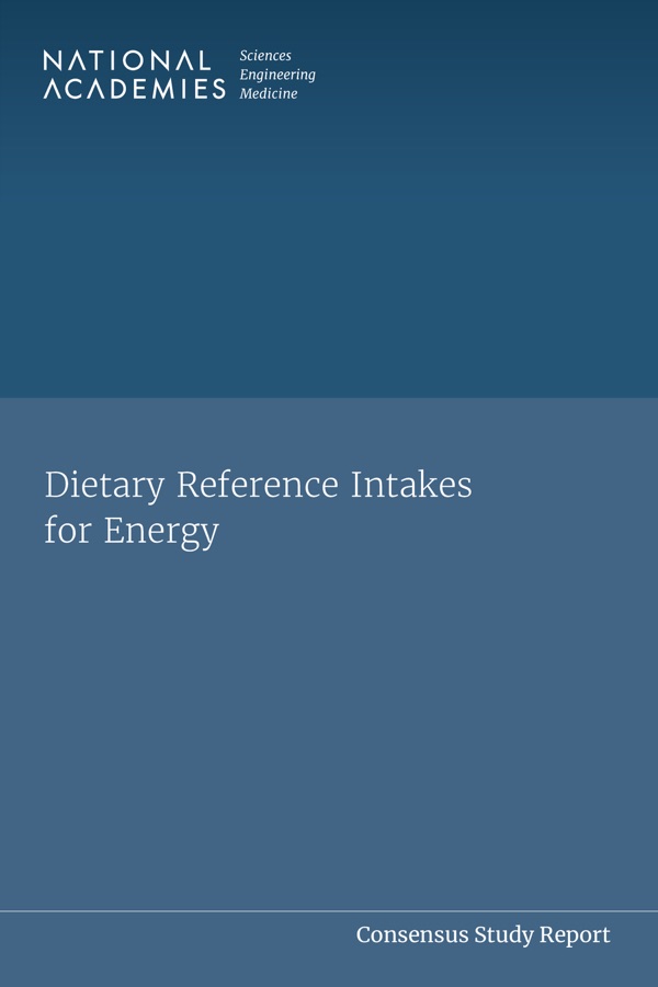 Cover of Dietary Reference Intakes for Energy