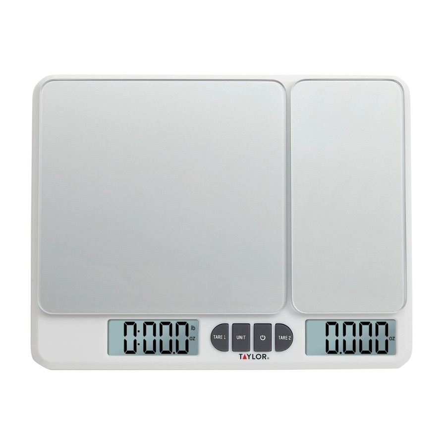 Taylor dual-platform digital kitchen scale